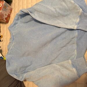 American Eagle Outfitters Light Blue Sweatshirt